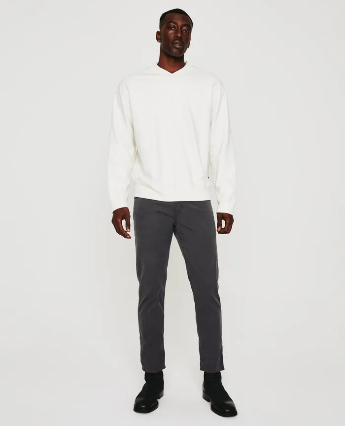 AG Jeans Sweatshirts Men Arc Vee IVORY DUST AG Jeans Sweatshirts Men Arc Vee IVORY DUST
