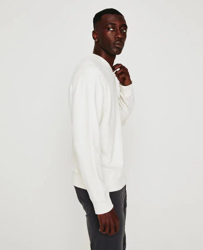 AG Jeans Sweatshirts Men Arc Vee IVORY DUST AG Jeans Sweatshirts Men Arc Vee IVORY DUST