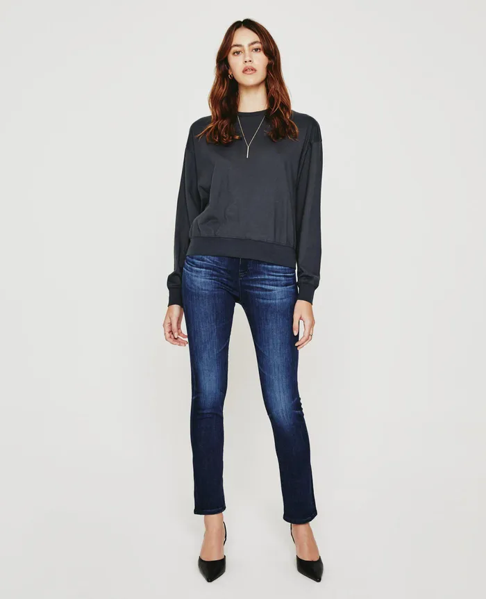 AG Jeans Sweatshirts Women Karter Pullover INK STONE AG Jeans Sweatshirts Women Karter Pullover INK STONE