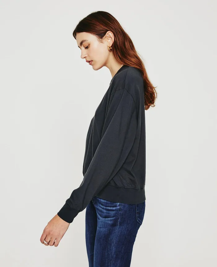 AG Jeans Sweatshirts Women Karter Pullover INK STONE AG Jeans Sweatshirts Women Karter Pullover INK STONE