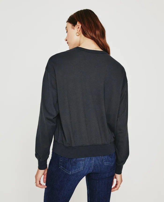 AG Jeans Sweatshirts Women Karter Pullover INK STONE AG Jeans Sweatshirts Women Karter Pullover INK STONE