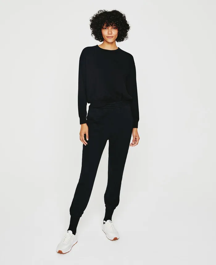AG Jeans Sweatshirts Women Karter Pullover TRUE BLACK AG Jeans Sweatshirts Women Karter Pullover TRUE BLACK
