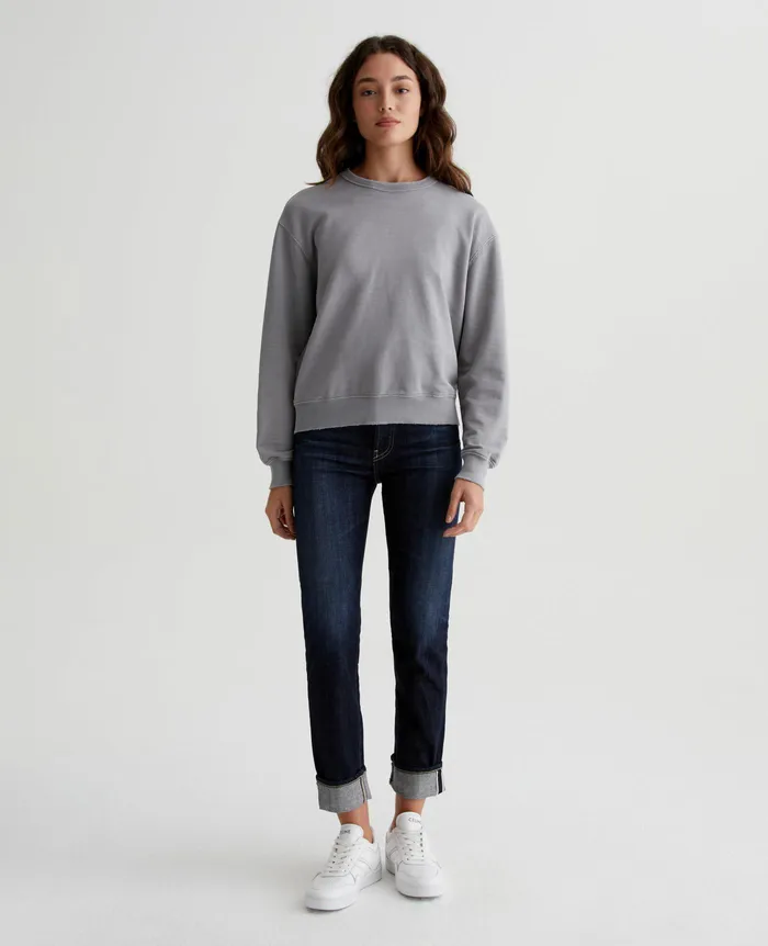 AG Jeans Sweatshirts Women Nova Crew 5 YEARS INK STONE AG Jeans Sweatshirts Women Nova Crew 5 YEARS INK STONE