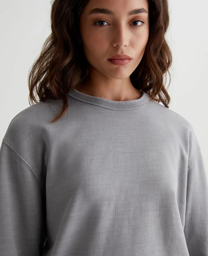 AG Jeans Sweatshirts Women Nova Crew 5 YEARS INK STONE AG Jeans Sweatshirts Women Nova Crew 5 YEARS INK STONE