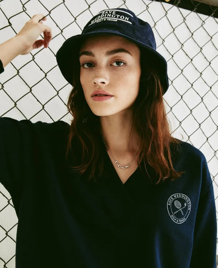 AG Jeans Sweatshirts Women Weddington Vee Sweatshirt WEDDINGTON CREST COURT NAVY AG Jeans Sweatshirts Women Weddington Vee Sweatshirt WEDDINGTON CREST COURT NAVY