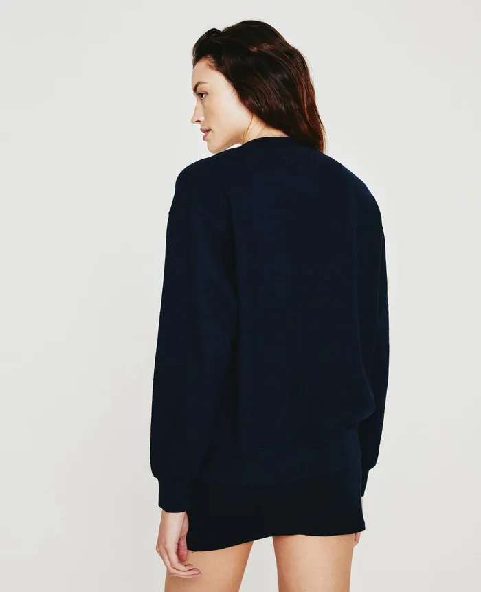AG Jeans Sweatshirts Women Weddington Vee Sweatshirt WEDDINGTON CREST COURT NAVY AG Jeans Sweatshirts Women Weddington Vee Sweatshirt WEDDINGTON CREST COURT NAVY