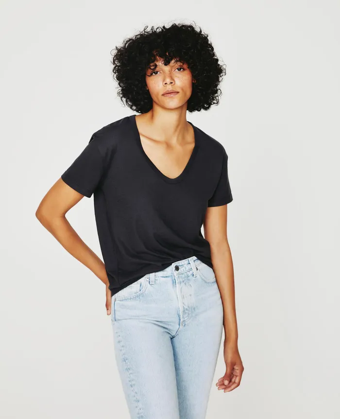AG Jeans Tees and Tanks Women Aspen U INK STONE AG Jeans Tees and Tanks Women Aspen U INK STONE