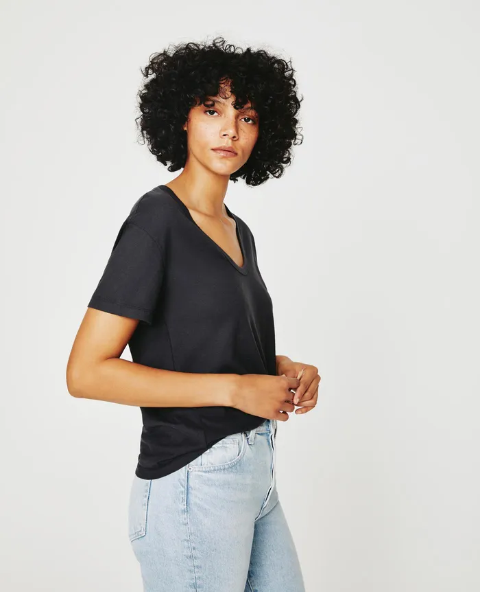 AG Jeans Tees and Tanks Women Aspen U INK STONE AG Jeans Tees and Tanks Women Aspen U INK STONE