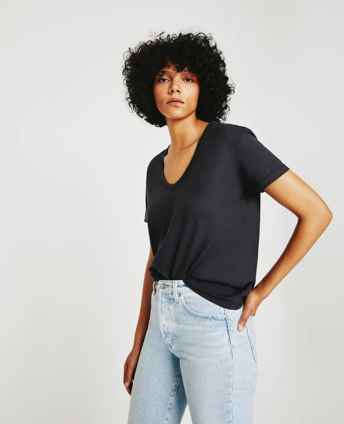 AG Jeans Tees and Tanks Women Aspen U INK STONE AG Jeans Tees and Tanks Women Aspen U INK STONE