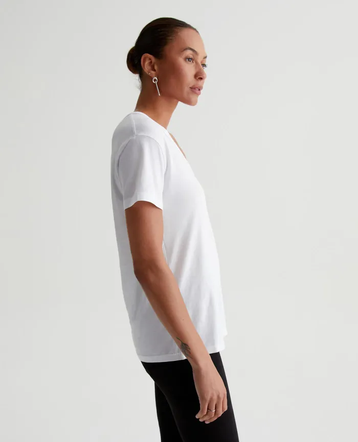 AG Jeans Tees and Tanks Women Aspen U TRUE WHITE AG Jeans Tees and Tanks Women Aspen U TRUE WHITE