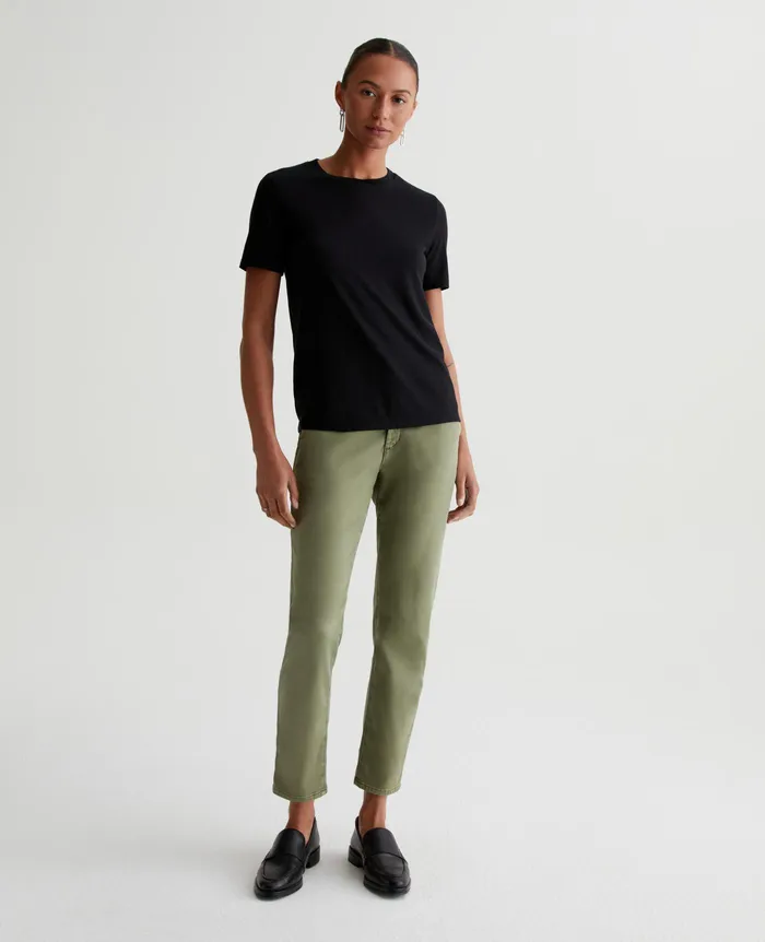 AG Jeans Tees and Tanks Women Jagger Crew TRUE BLACK AG Jeans Tees and Tanks Women Jagger Crew TRUE BLACK