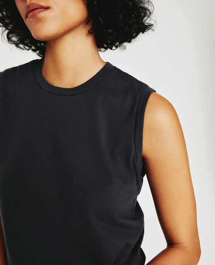 AG Jeans Tees and Tanks Women Jagger Muscle Tank INK STONE AG Jeans Tees and Tanks Women Jagger Muscle Tank INK STONE