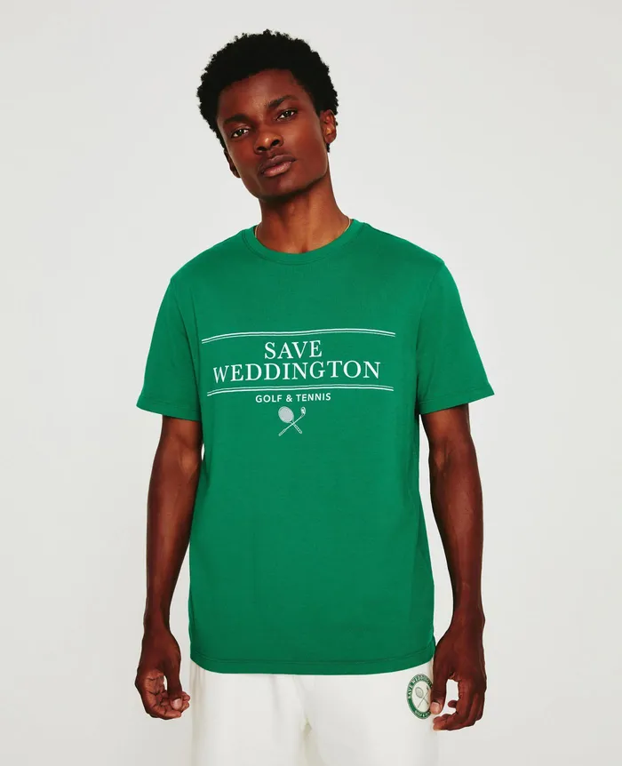 AG Jeans Tees and Tanks WomenMen Weddington Crew SAVE WEDDINGTON TURF GREEN