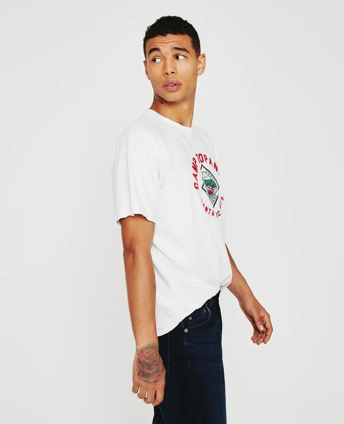 AG Jeans Tees Men Bryce Crew CAMP TOPANGA EXWHITE AG Jeans Tees Men Bryce Crew CAMP TOPANGA EXWHITE