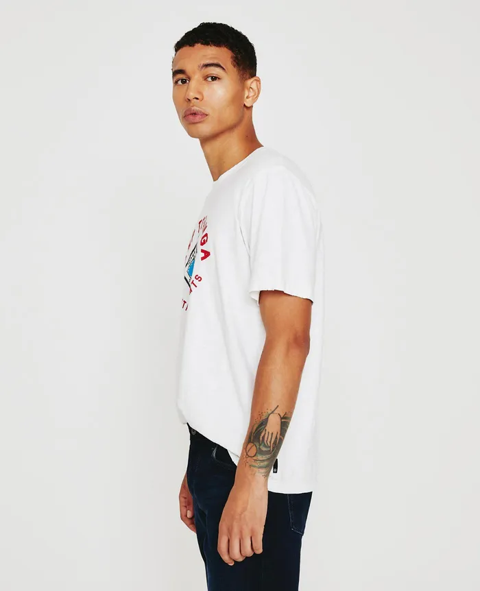 AG Jeans Tees Men Bryce Crew CAMP TOPANGA EXWHITE AG Jeans Tees Men Bryce Crew CAMP TOPANGA EXWHITE