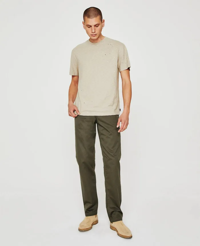 AG Jeans Tees Men Wesley Crew STONE DOT NATURAL MULTI AG Jeans Tees Men Wesley Crew STONE DOT NATURAL MULTI