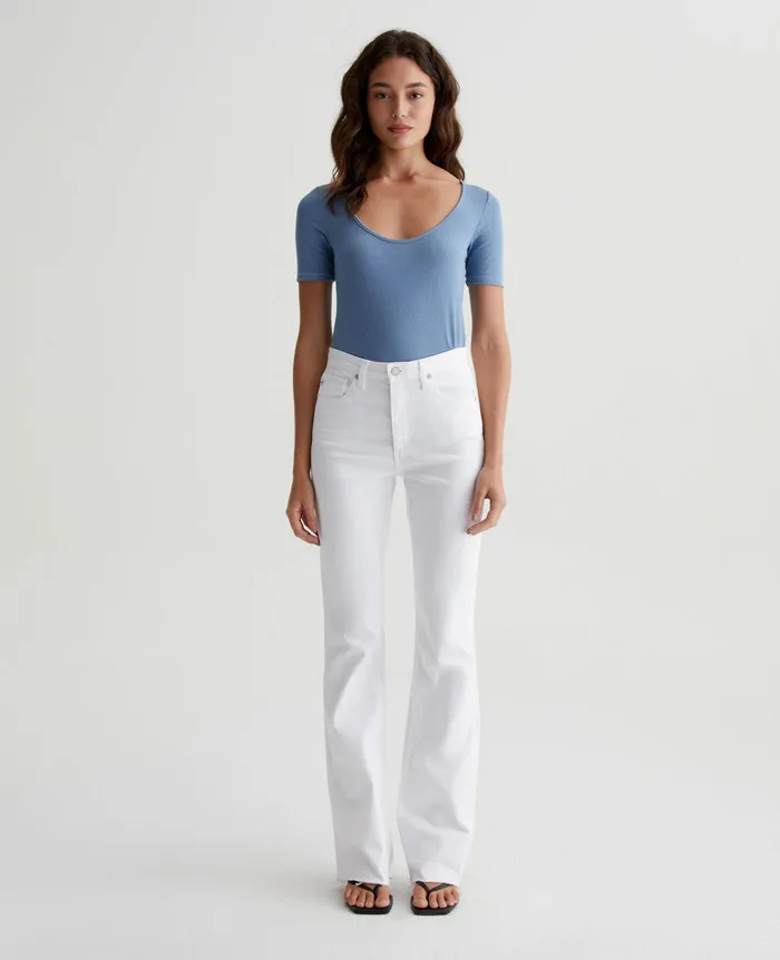 AG Jeans Tops and Shirts Women Jaxon Scoop CLEAR SKIES AG Jeans Tops and Shirts Women Jaxon Scoop CLEAR SKIES