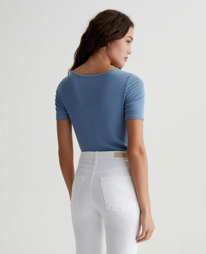 AG Jeans Tops and Shirts Women Jaxon Scoop CLEAR SKIES AG Jeans Tops and Shirts Women Jaxon Scoop CLEAR SKIES