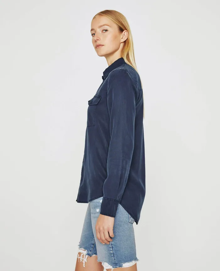 AG Jeans Tops and Shirts Women Shiela Utility DEEP NAVY AG Jeans Tops and Shirts Women Shiela Utility DEEP NAVY