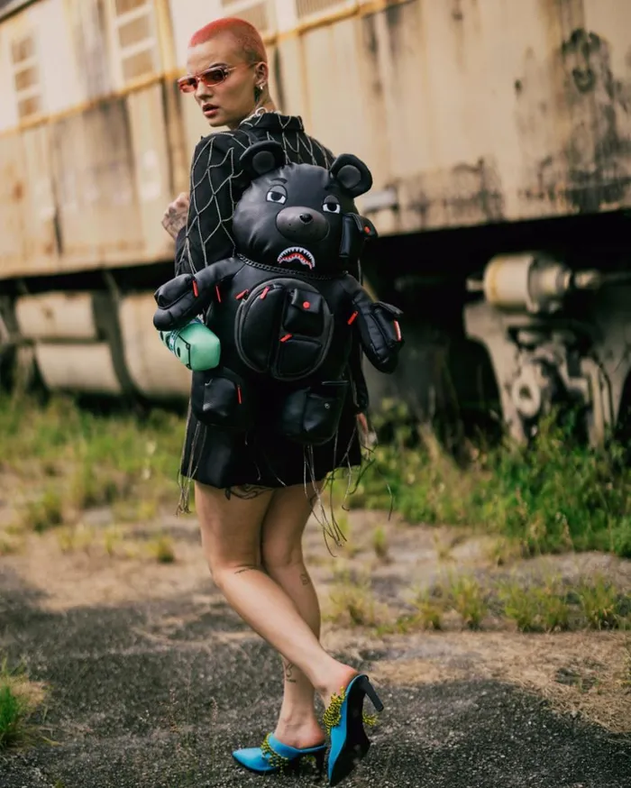 AIRFREIGHT MONEYBEAR TEDDYBEAR BACKPACK Bags SPRAYGROUND