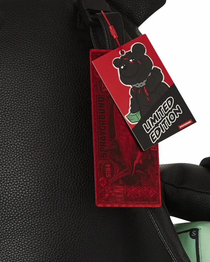AIRFREIGHT MONEYBEAR TEDDYBEAR BACKPACK Bags SPRAYGROUND