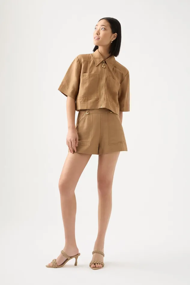 Aje Esprit Utility Shirt Willow Women Tops