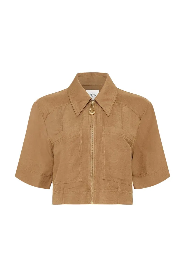 Aje Esprit Utility Shirt Willow Women Tops