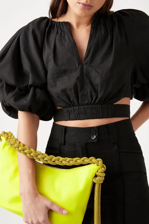 Aje Impression Top Black Women Tops