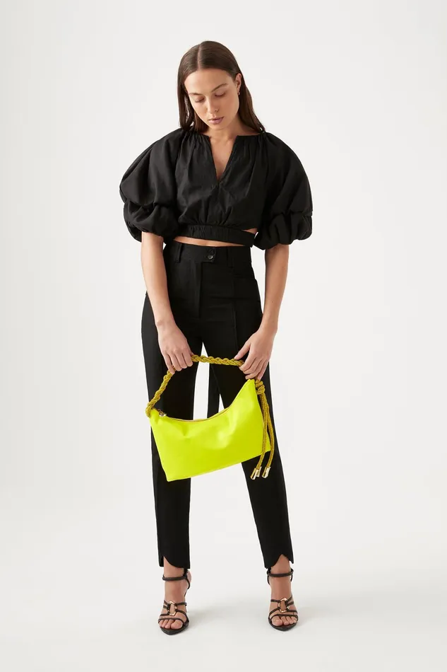 Aje Impression Top Black Women Tops