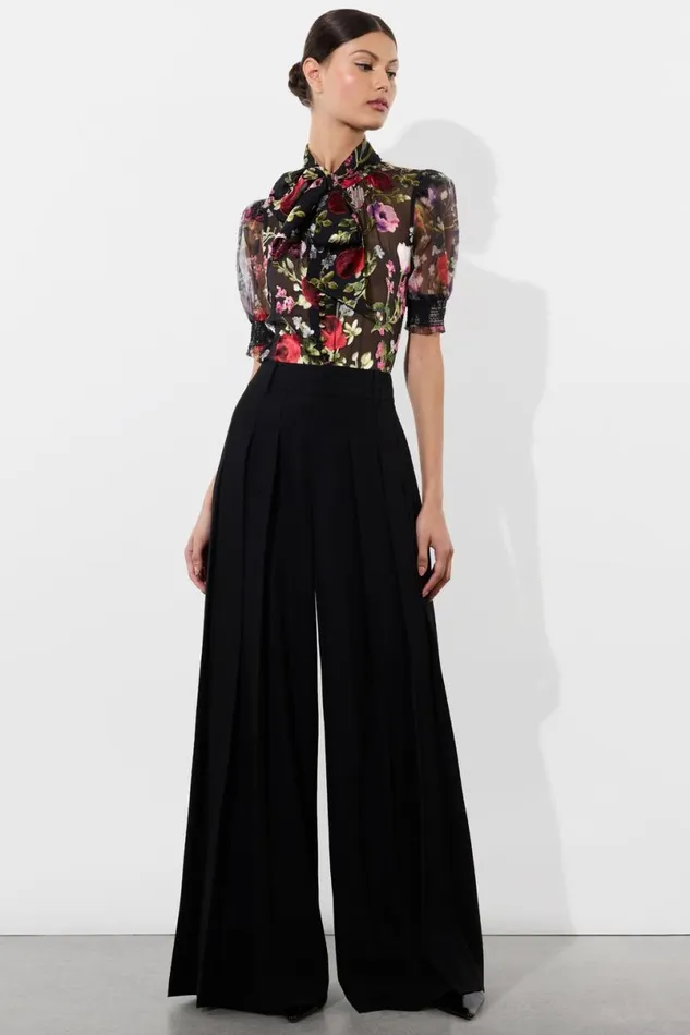 Alice Olivia Brentley Blouse Floral Dreams Women Tops