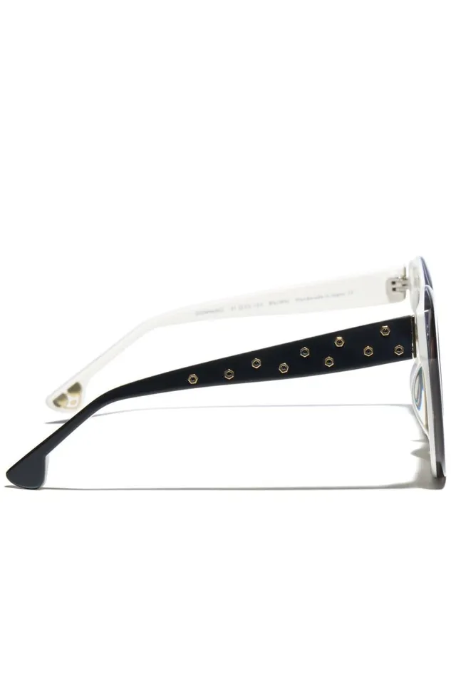 Alice Olivia Downing Sunglasses Blackwhite Women Accessories