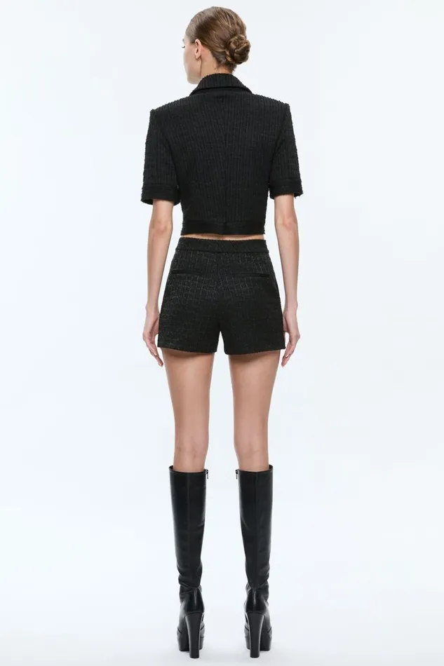 Alice Olivia Elle Jacket Black Women Suits