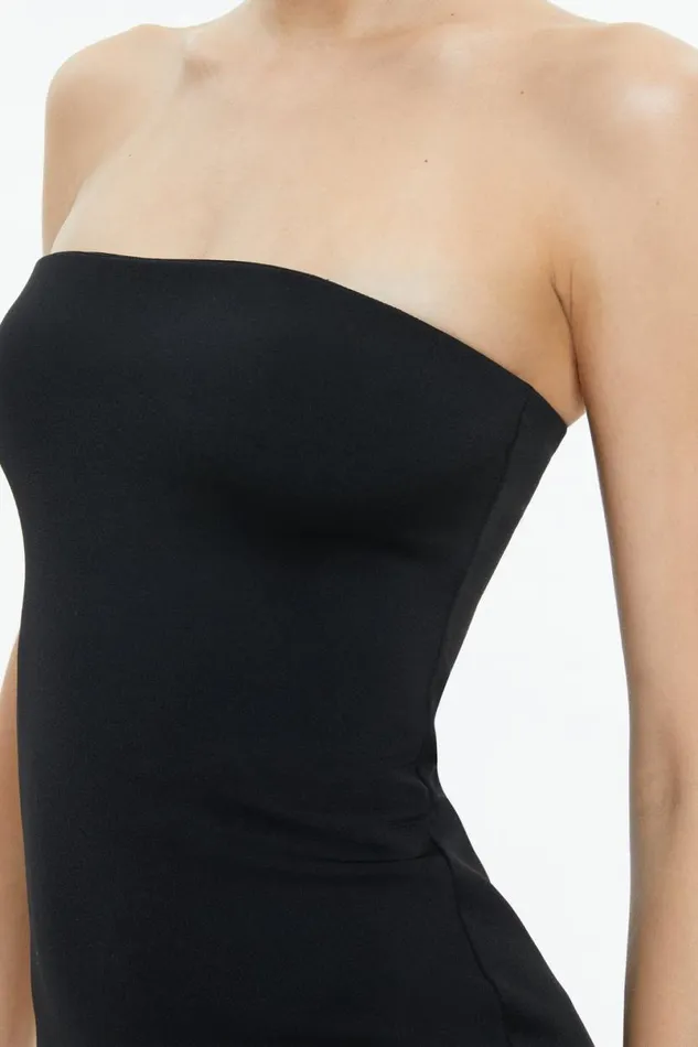 Alice Olivia Leia Strapless Mini Dress Black Women Dresses