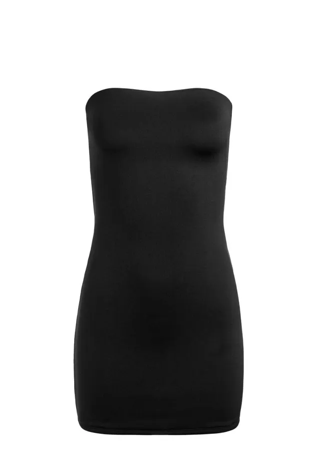 Alice Olivia Leia Strapless Mini Dress Black Women Dresses