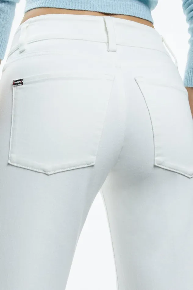 Alice Olivia Missa Jean Off White Women Pants