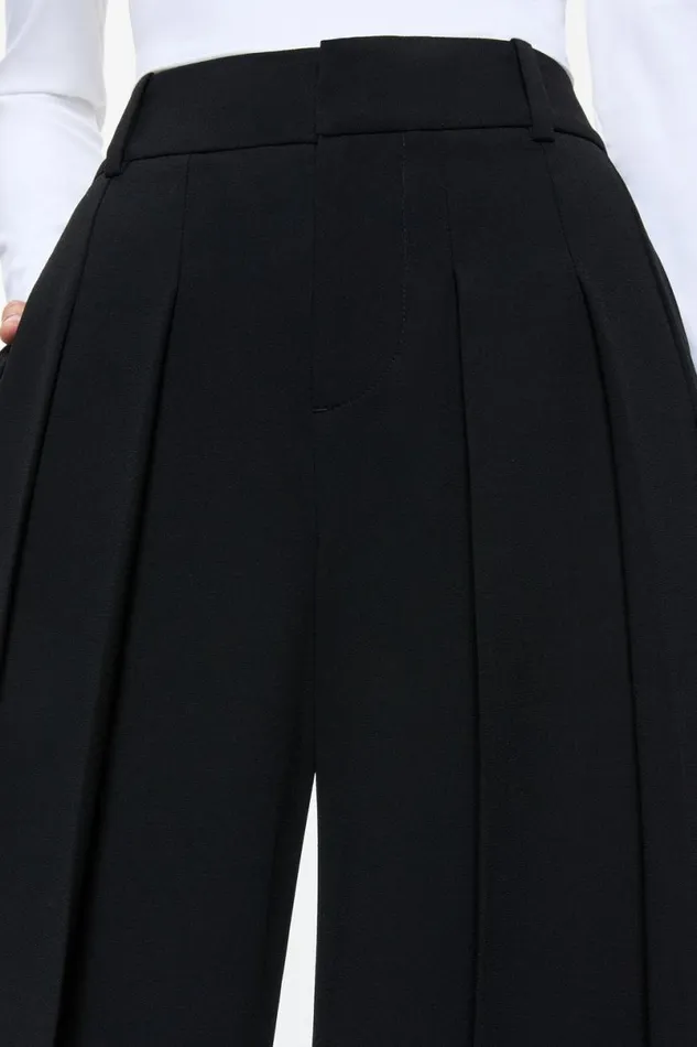 Alice Olivia Simon Trouser Black Women Pants