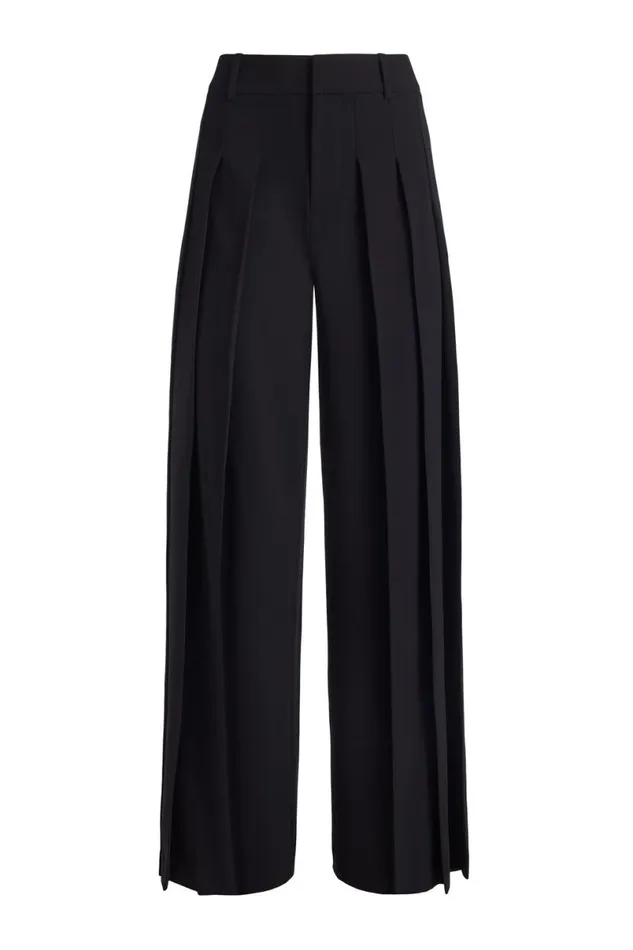 Alice Olivia Simon Trouser Black Women Pants