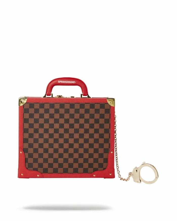 ALL OR NOTHING SHARKS IN PARIS ATTACH HANDCUFF BRIEFCASE Bags SPRAYGROUND