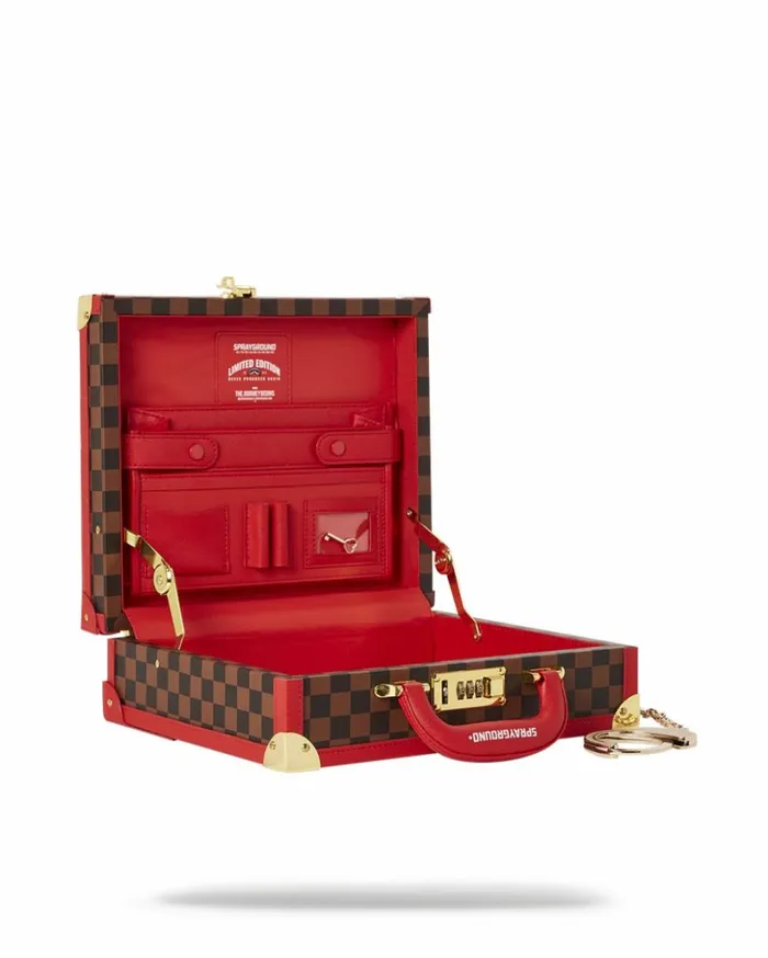 ALL OR NOTHING SHARKS IN PARIS ATTACH HANDCUFF BRIEFCASE Bags SPRAYGROUND