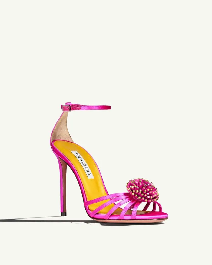 Anemone Sandal 105 Pink Women Aquazzura Sandals