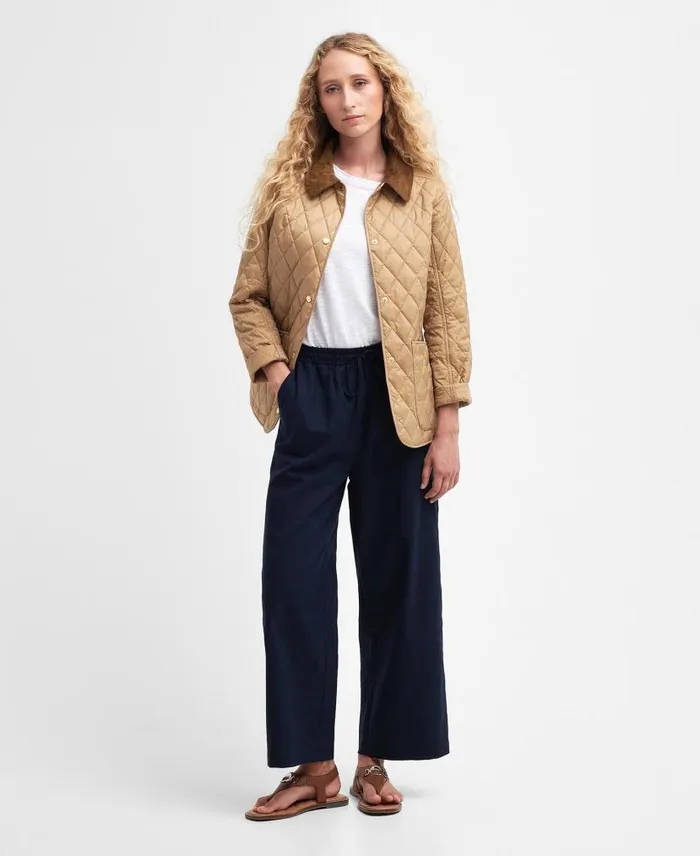 Annandale Quilted Jacket Hessian Women Barbour Quilted Jackets