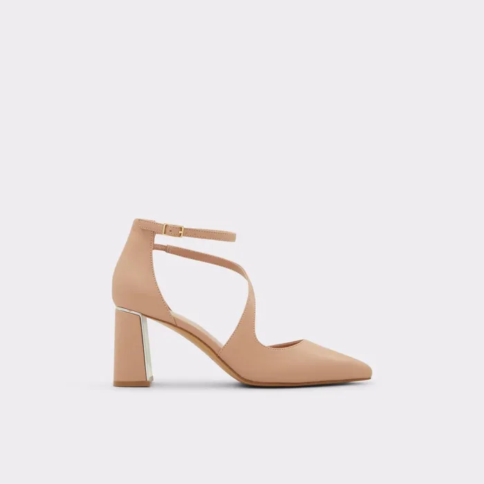 Annodar Light Brown Women ALDO Block Heels