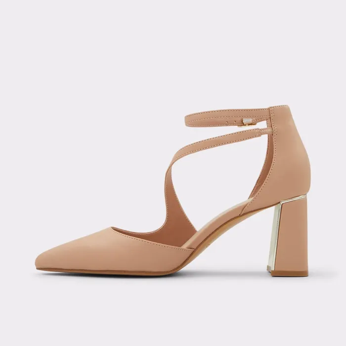 Annodar Light Brown Women ALDO Block Heels