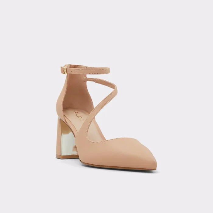 Annodar Light Brown Women ALDO Block Heels
