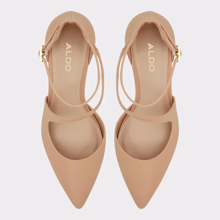 Annodar Light Brown Women ALDO Block Heels