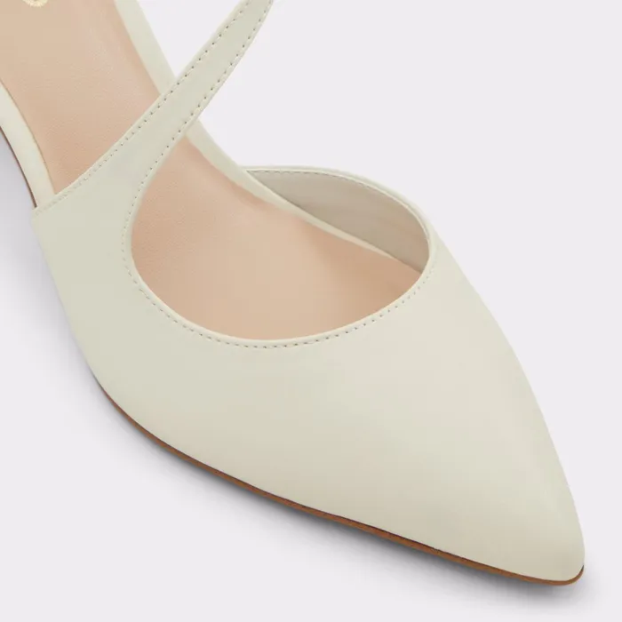 Annodar White Women ALDO Block Heels