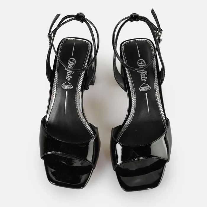 April Neat Black Buffalo Heels April Neat Black Buffalo Heels
