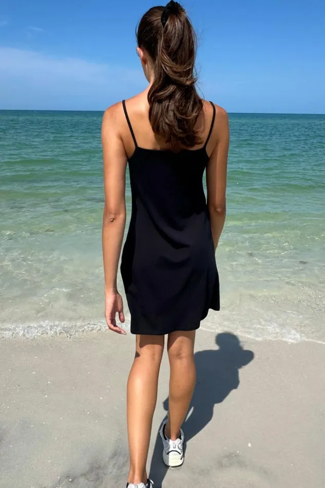 Arianna Soft Dress Black Women Brandy Melville Dresses