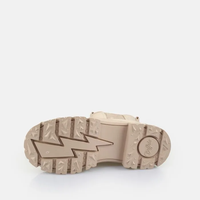 Aspha Chelsea Mid Warm Cream Buffalo Boots and AnkleBoots
