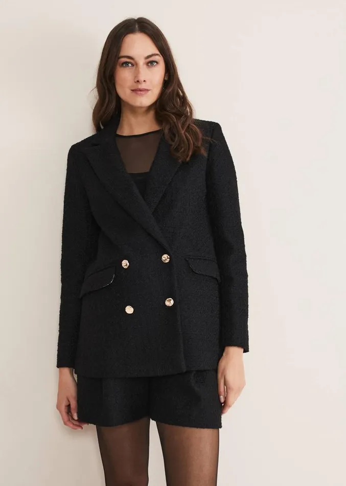 Auden Black Blazer Black Women Phase Eight Jackets
